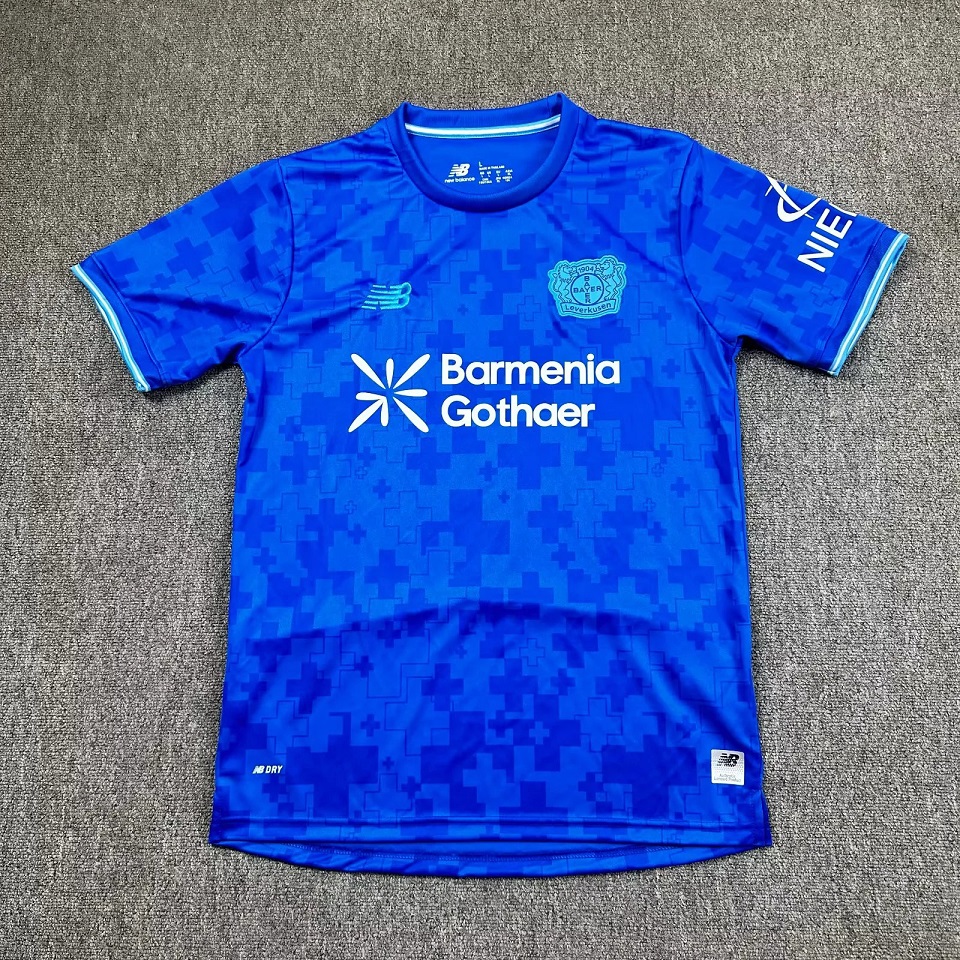 AAA Quality Leverkusen 25/26 Third Blue Soccer Jersey